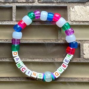 Kandi Bracelet DANCING QUEEN Friendship Rave Festival Gift